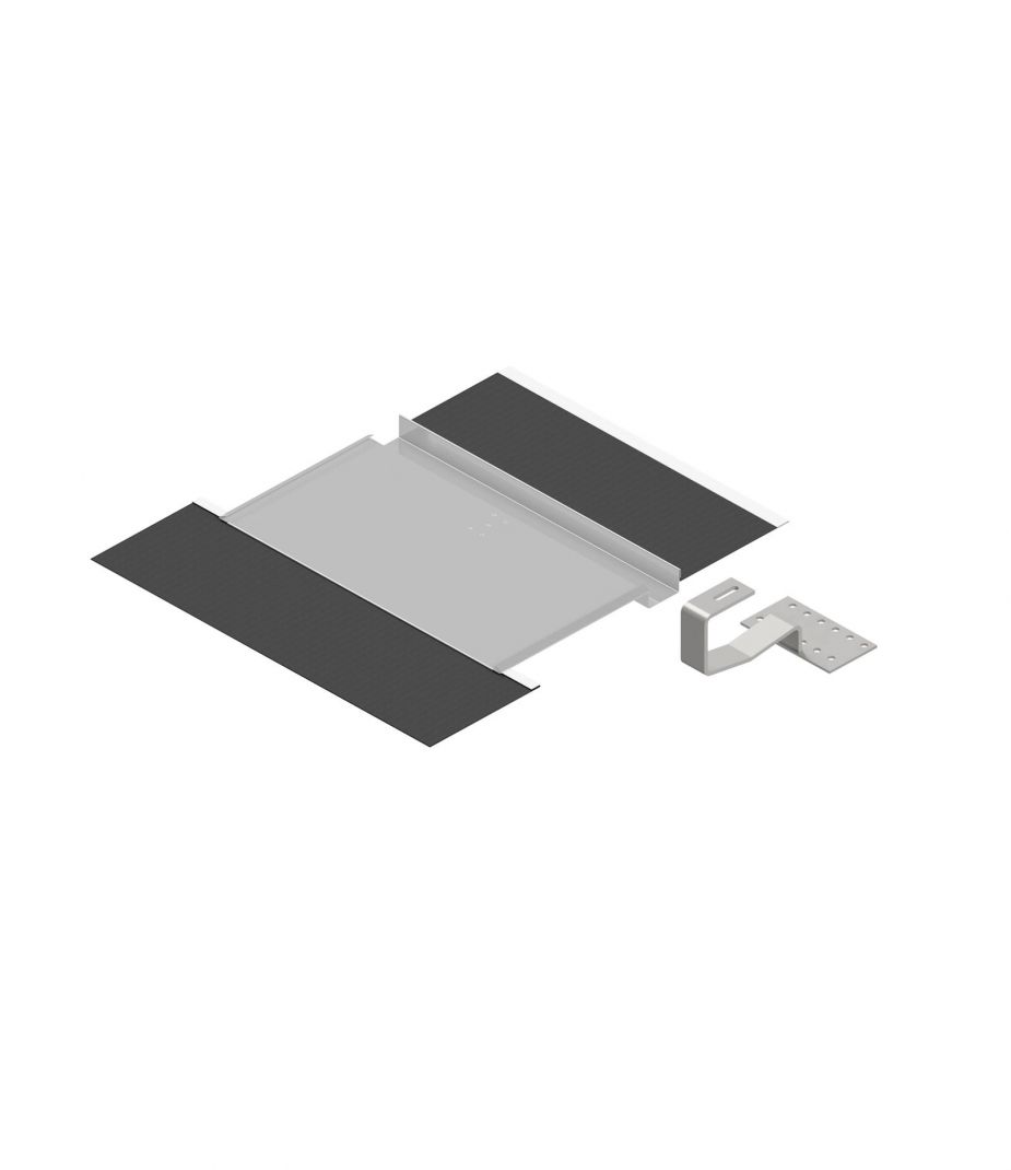 CLEVER-TILE® Ersatzpfanne und Dachhaken – Original-Produktfoto